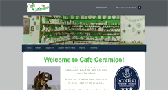 Desktop Screenshot of cafecerami.co.uk